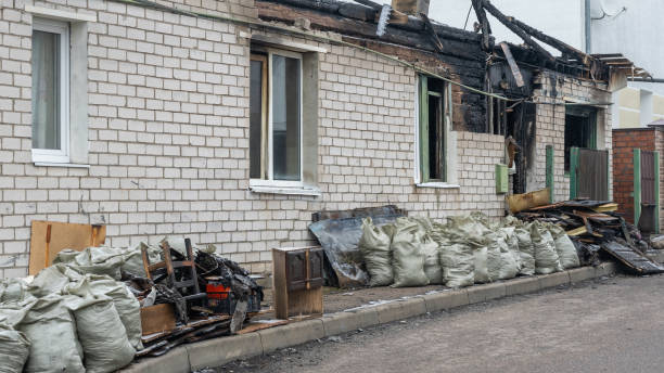 Professional Soot Cleanup technician working in Black Diamond, WA
